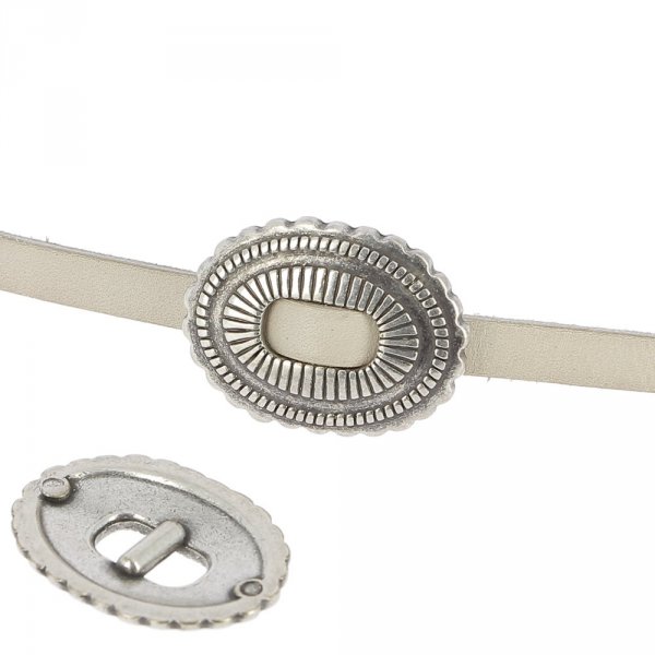 Passage 06 mm i Zamak N&deg;35 s&oslash;lv