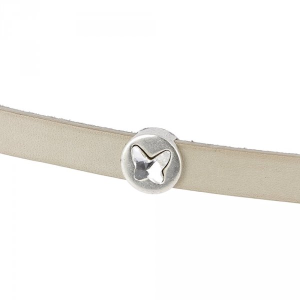 10 mm Zamakgennemf&oslash;ring N&deg;27 S&oslash;lv