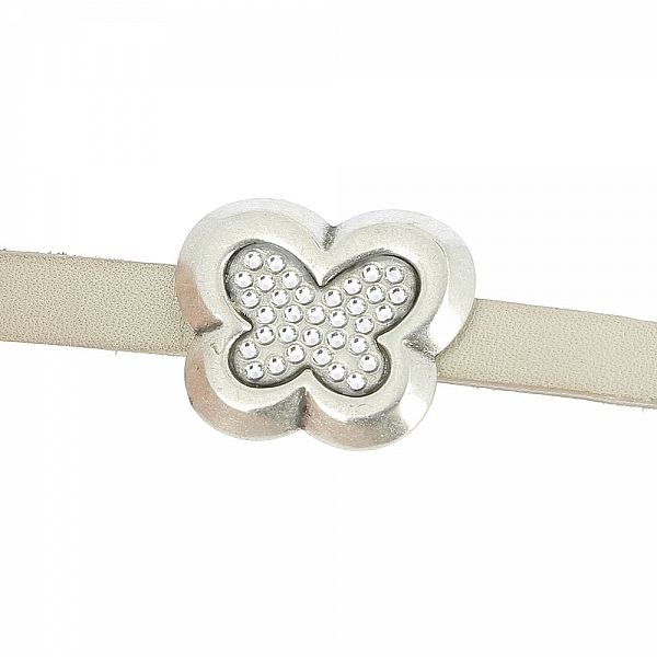 10 mm Zamakgennemf&oslash;ring N&deg;53 S&oslash;lv