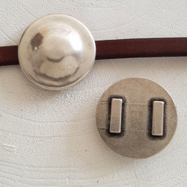 13 mm Zamakgennemf&oslash;ring N&deg;14 S&oslash;lv