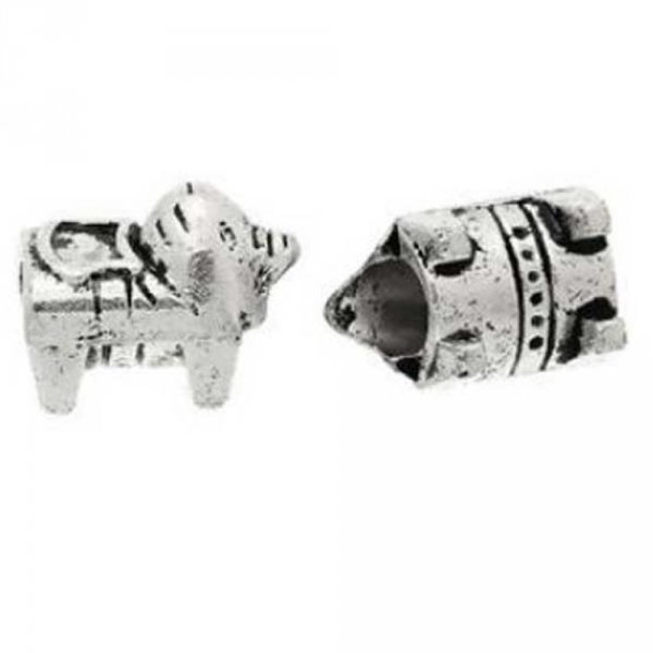 Perle N&deg;1008 Animal Silver