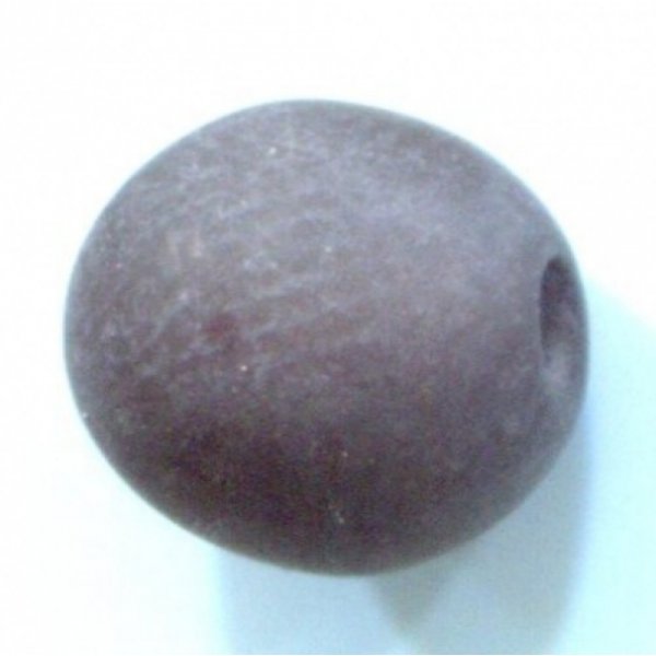 Perle Polaris Mat Ronde 14 mm black diamond 01 x 1 Pi&egrave;ce