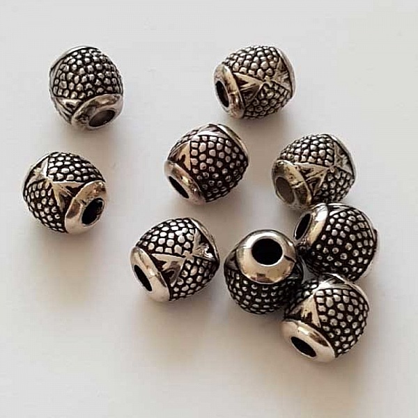 Perle Ronde 12 mm Argent CCB N&deg;01