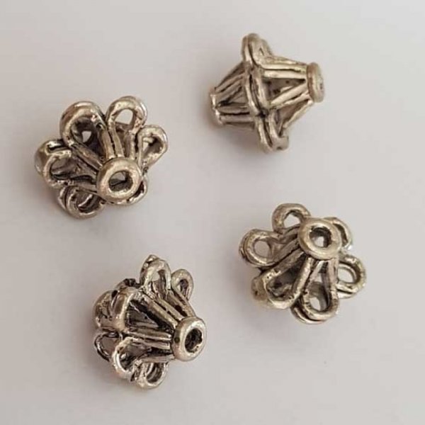 Perle divers en m&eacute;tal argent&eacute; 034 argent