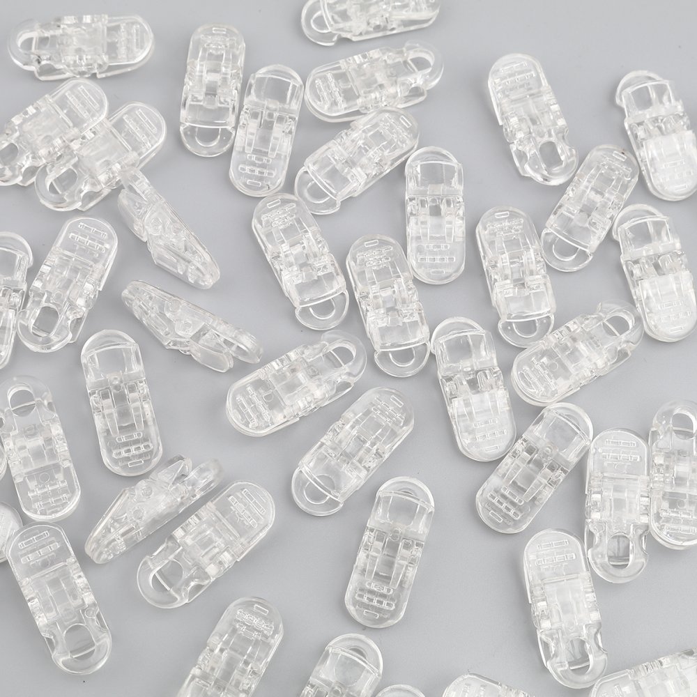 Spændeclips, krokodille, spandclips x 2 stk.