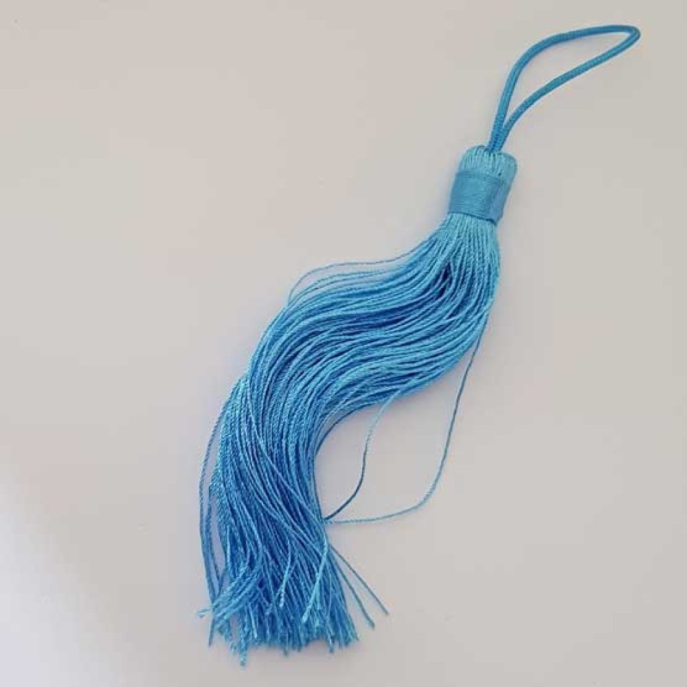 Pompon 180 mm N°07 Bleu Clair