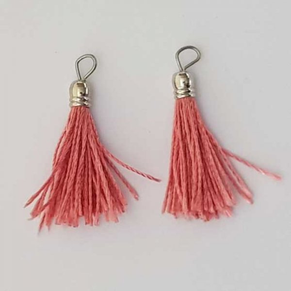 Pompon 45 mm N&deg;01 Vieux Rose