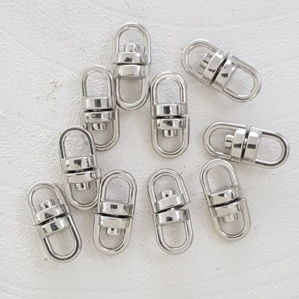 Roterende n&oslash;glering i s&oslash;lv