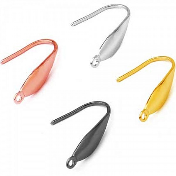 &Oslash;reringeholder i rustfrit st&aring;l N&deg;10 guld