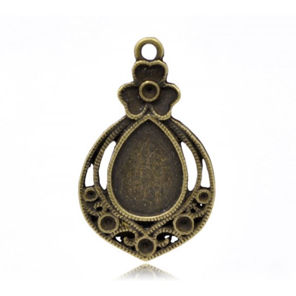 Cabochon Drop nr. 02 Bronze