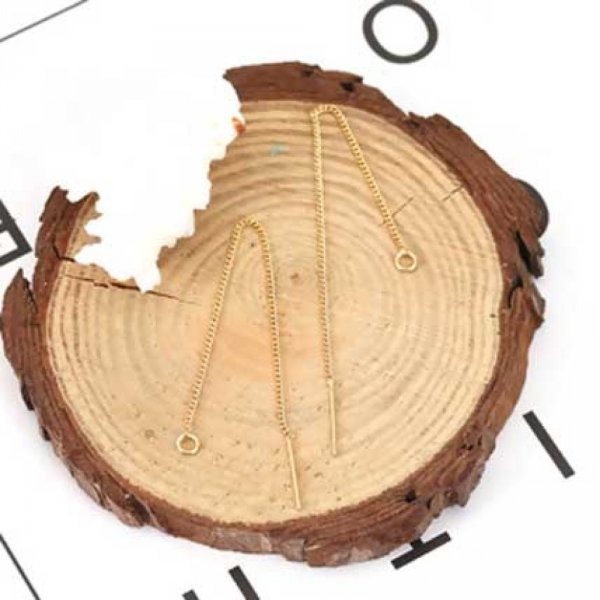 &Oslash;reringeholder N&deg;27-02 18K forgyldt k&aelig;de