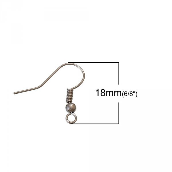 &Oslash;reringeholder Hook N&deg;23 Blandet x 125 par.
