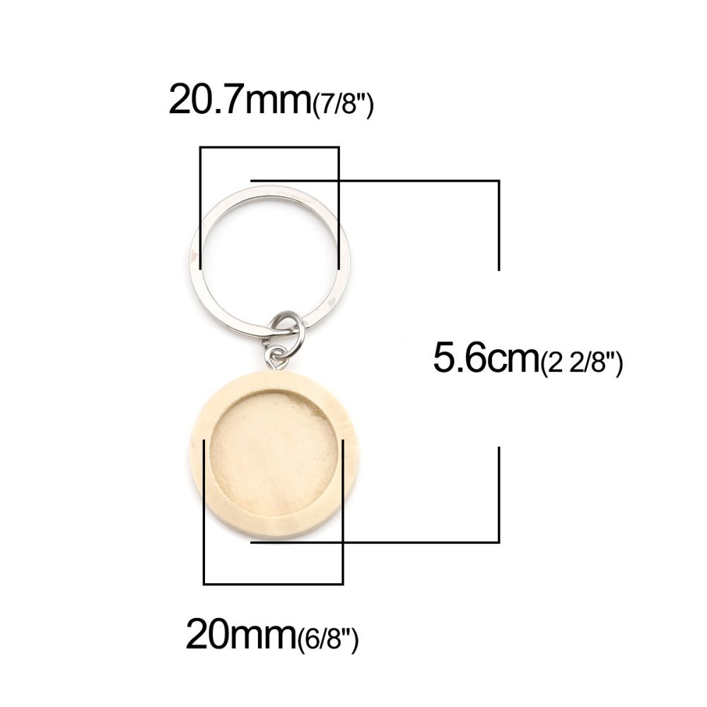 Nøgleringeholder 20 mm træ N°01