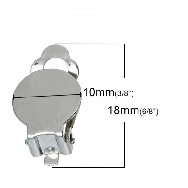 &Oslash;reringe med klips i bakke N&deg;04 x 10 par