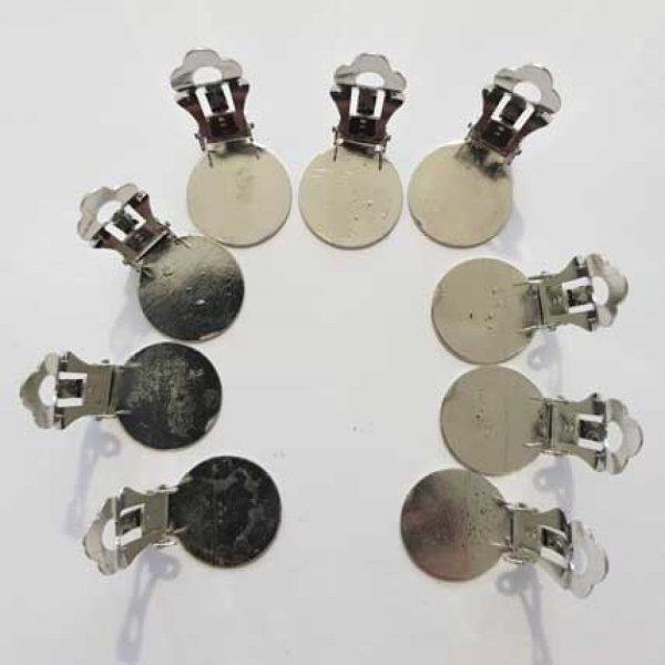 &Oslash;reringe Stands Clips Tray N&deg;01 2. valg x 5 par