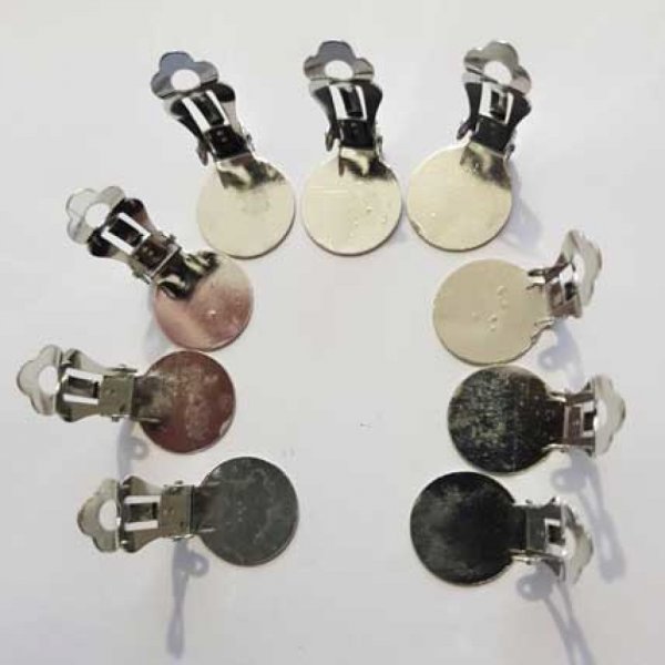 &Oslash;reringe Stands Clips Tray N&deg;01 2. valg x 10 par