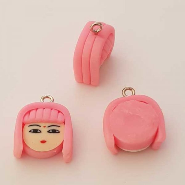 T&ecirc;te polym&egrave;re N&deg;30 Rose