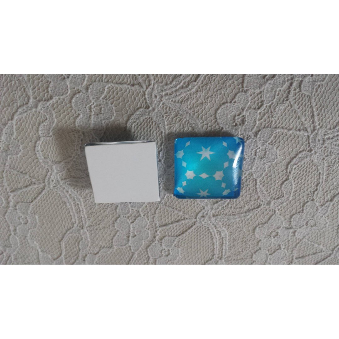 firkantet glas cabochon 25mm 024 