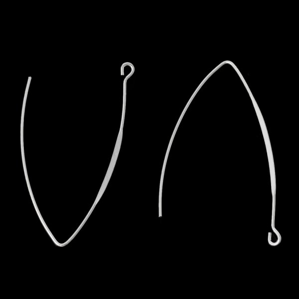 Furcula &oslash;restikkere i stil med &oslash;reringe i s&oslash;lv N&deg;01 x 5 par