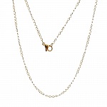 Halskæde N°07 i rustfrit stål, 45 cm (18')