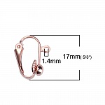 Øreringeholder Clip N°04 x 5 par