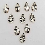 Breloque Coccinelle N°01 x 10