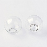 Glaskugler runde 10mm 50 stk. til påfyldning