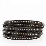 Læderkugle Testa Moro 06 mm med nikkelfri kuglekæde pr. 20 cm