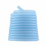 1 meter Pvc-hulsnor 6,5 mm Aquamarine 1