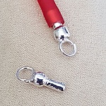 sæt 10 hule PVC-snorspænder 5 mm