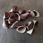 20 blomster Arums sort lille