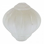 Perle Lucit Lampion form Striated Crystal