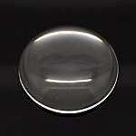 Cabochon Round 35 mm i klart forstørrelsesglas N°14