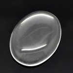 Cabochon Oval 30 x 40 mm i klart glas N°21