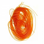 1 meter 1,5 mm orange PVC-tråd.