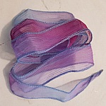 Håndfarvet Rayonbånd nr. 04