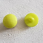 Fantasiknapper til børn og babyer Fladt facetteret mønster nr. 05-04 Grøn