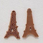 Brun harpiks Eiffeltårnet vedhæng charme