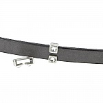 10 mm Zamakgennemføring N°23 Sølv