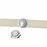 10 mm Zamakgennemføring N°28 Sølv