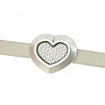 10 mm Zamakgennemføring N°52 Sølv