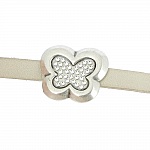 10 mm Zamakgennemføring N°53 Sølv