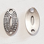 04 mm Zamak-stik N°03 Sølv