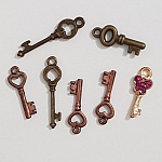 Key Charm N°37 parti af 7 stykker