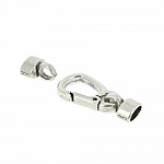 10 mm karabinlås i Zamak-læder