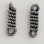 Charm Bar 2 ringe N°04 sølv 