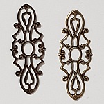 Flower Charm Metal N°105 x 10 stk.