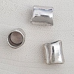 Sølv rørperle N°02