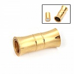 Magnetisk lås Rustfrit stål 06 mm Guld N°06