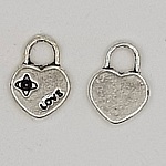 Hjerte charms N°14 A